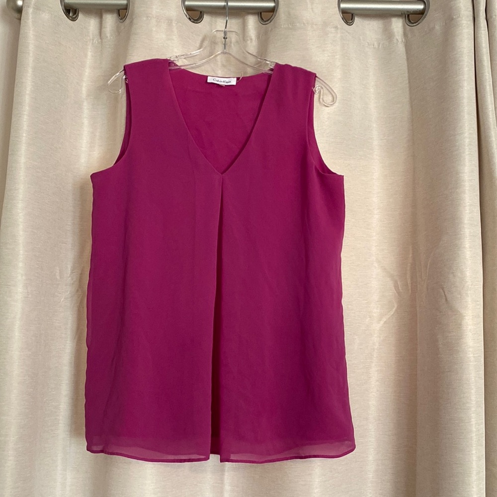 Calvin Klein Sleeveless Blouse